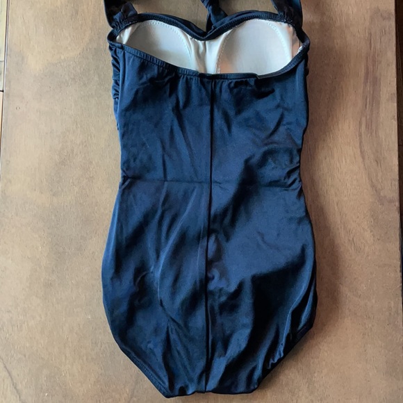 Modcloth Bathing Beauty Swimsuit in Black - Picture 2 of 3